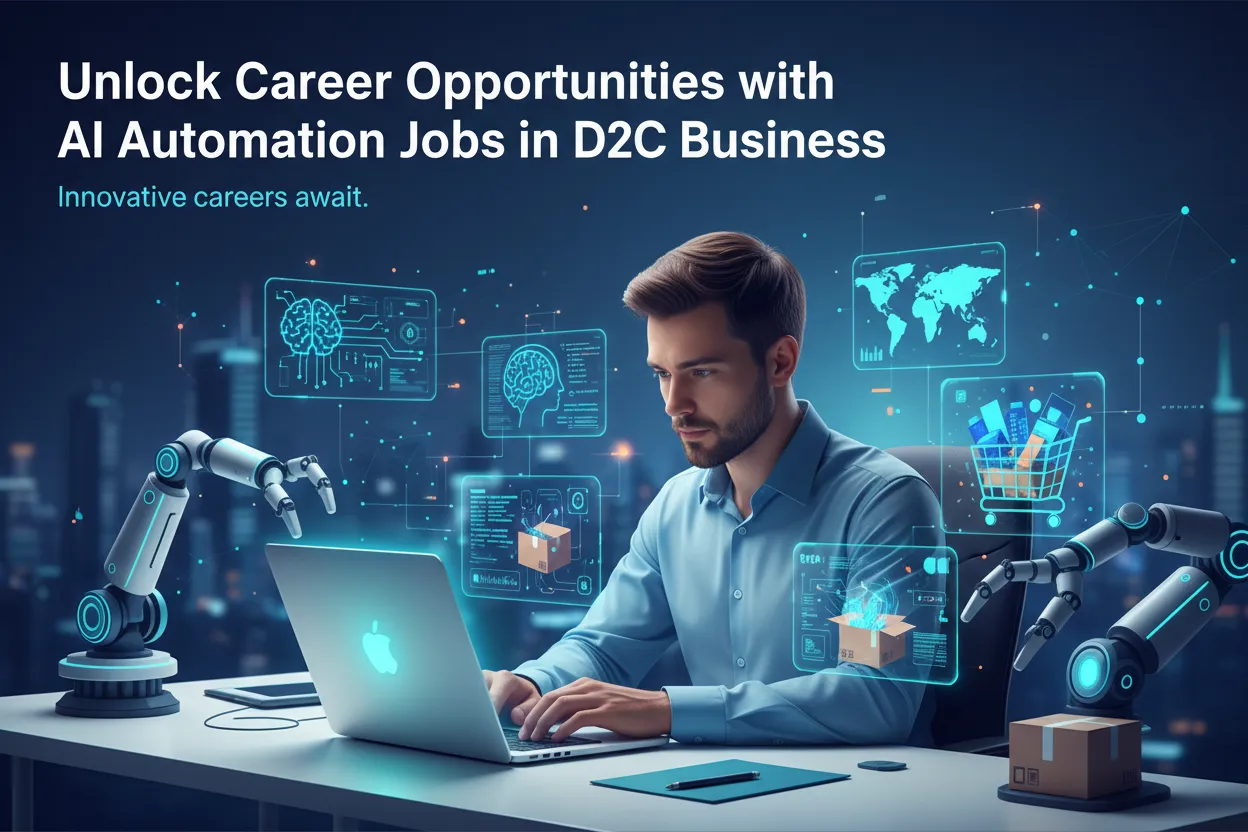 Unlock Career Opportunities with AI Automation Jobs in D2C Business
